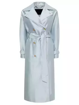 Плащ из хлопка и шелка