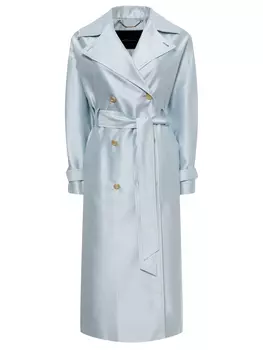 Плащ из хлопка и шелка KITON