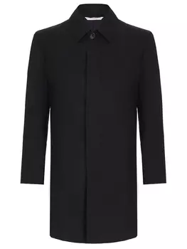 Плащ из шелка и хлопка BRIONI