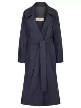 Плащ из вискозы и хлопка