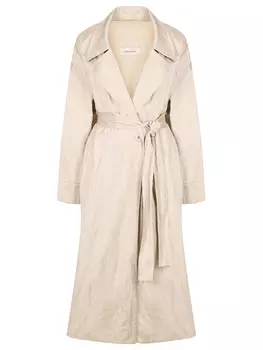 Плащ из вискозы и хлопка