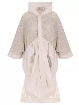 Плащ комбинированный