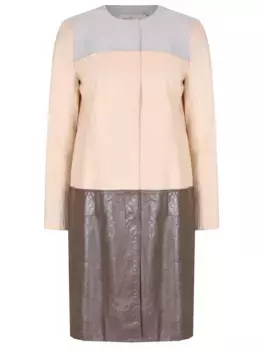 Плащ кожаный