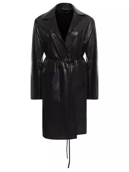 Плащ кожаный KITON