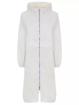 Плащ на молнии с капюшоном