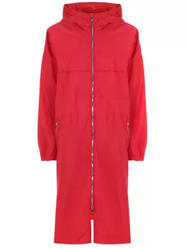 Плащ на молнии с капюшоном