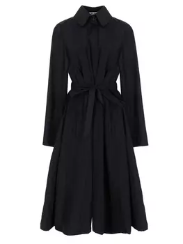 Плащ однотонный