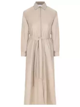 Плащ однотонный