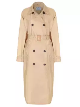 Плащ однотонный