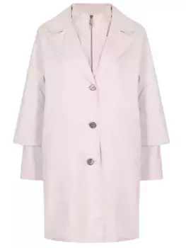 Плащ однотонный