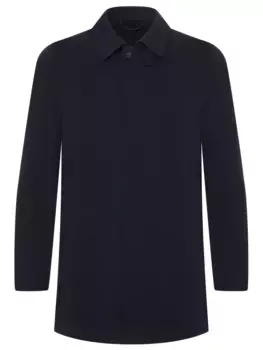 Плащ однотонный