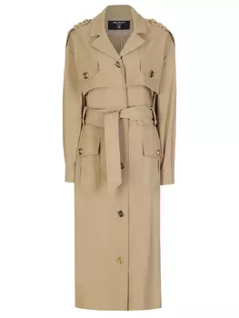 Плащ однотонный BALMAIN