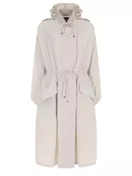 Плащ однотонный