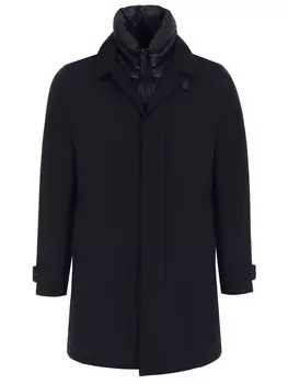 Плащ однотонный с подстежкой