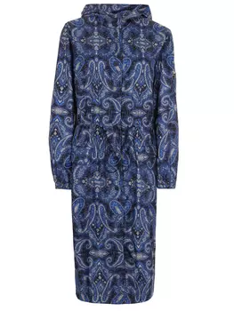Плащ с принтом