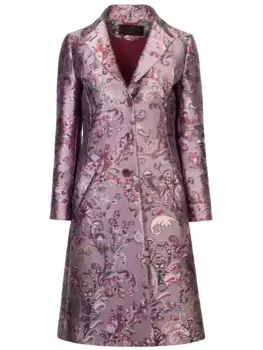 Плащ с принтом