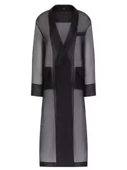 Плащ шелковый