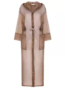 Плащ шелковый