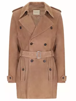 Плащ замшевый MASTERSUIT