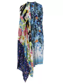 Платье асимметричное BALENCIAGA