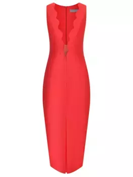 Платье атласное