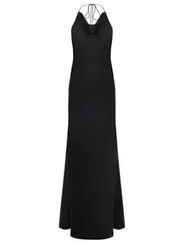 Платье атласное