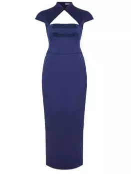 Платье атласное