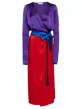 Платье атласное ATTICO