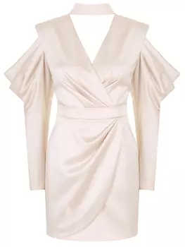 Платье атласное MUZE