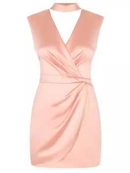 Платье атласное MUZE