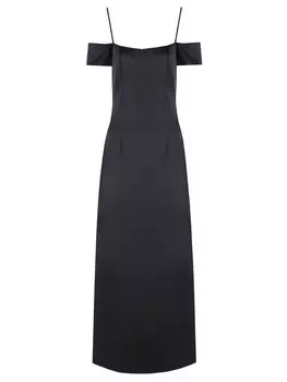 Платье атласное