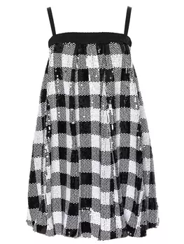 Платье-баллон с пайетками WITHOUT FAIL