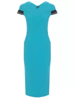 Платье бандажное однотонное ROLAND MOURET
