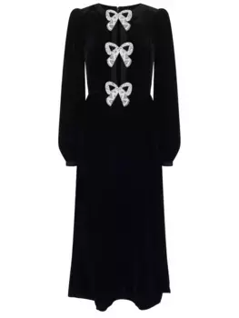 Платье бархатное SALONI