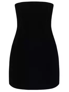 Платье бархатное