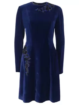 Платье бархатное ALBERTA FERRETTI