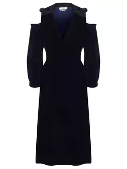 Платье бархатное FENDI