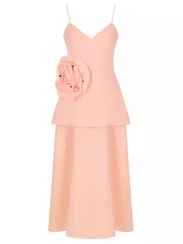 Платье Botanical Rose хлопковое WHITE LILY