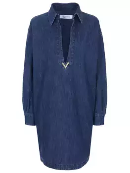 Платье джинсовое