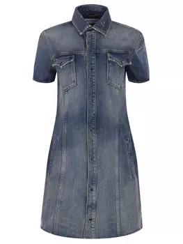 Платье джинсовое SAINT LAURENT