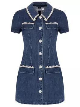 Платье джинсовое SELF-PORTRAIT