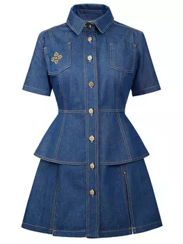 Платье джинсовое Zoe WHITE LILY