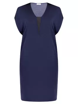 Платье-футболка из кашемира BRUNELLO CUCINELLI