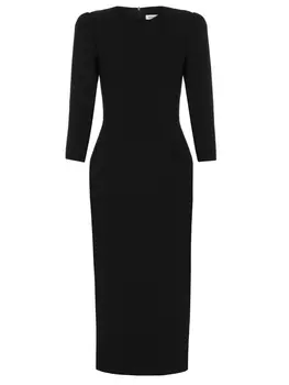 Платье-футляр хлопковое