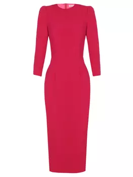 Платье-футляр хлопковое