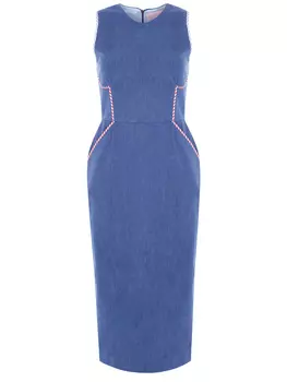 Платье-футляр хлопковое