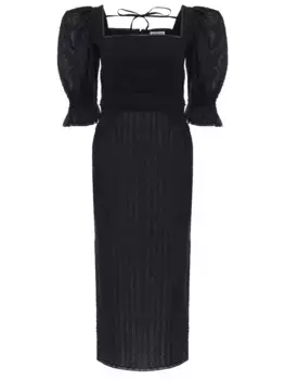 Платье-футляр хлопковое