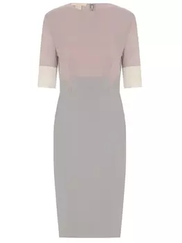 Платье-футляр комбинированное ANTONIO BERARDI
