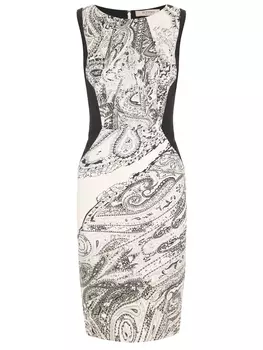 Платье-футляр с принтом ETRO