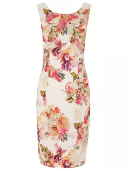 Платье-футляр с принтом SFIZIO